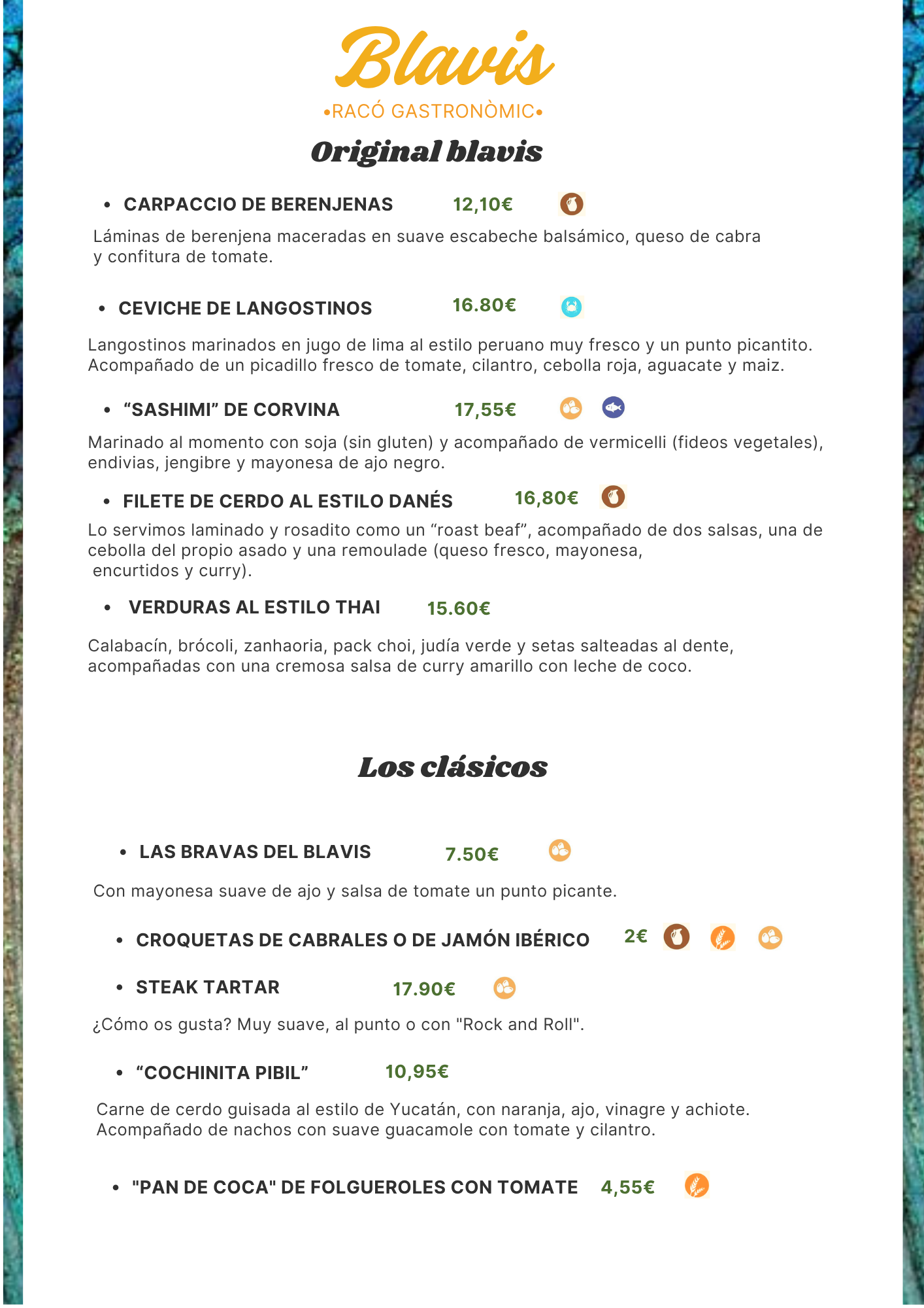 Esp1-Bla-26 Carta platos fríos Castellano